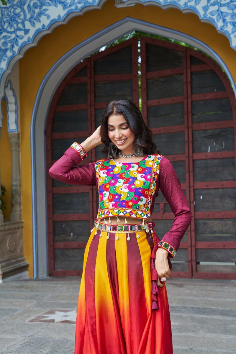 Regal Charm Lehenga – A Royal Touch to Your Celebration Look