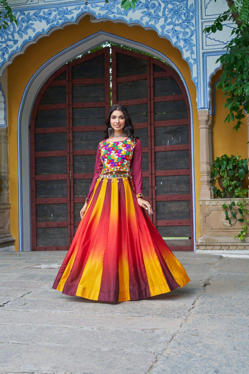 Regal Charm Lehenga – A Royal Touch to Your Celebration Look