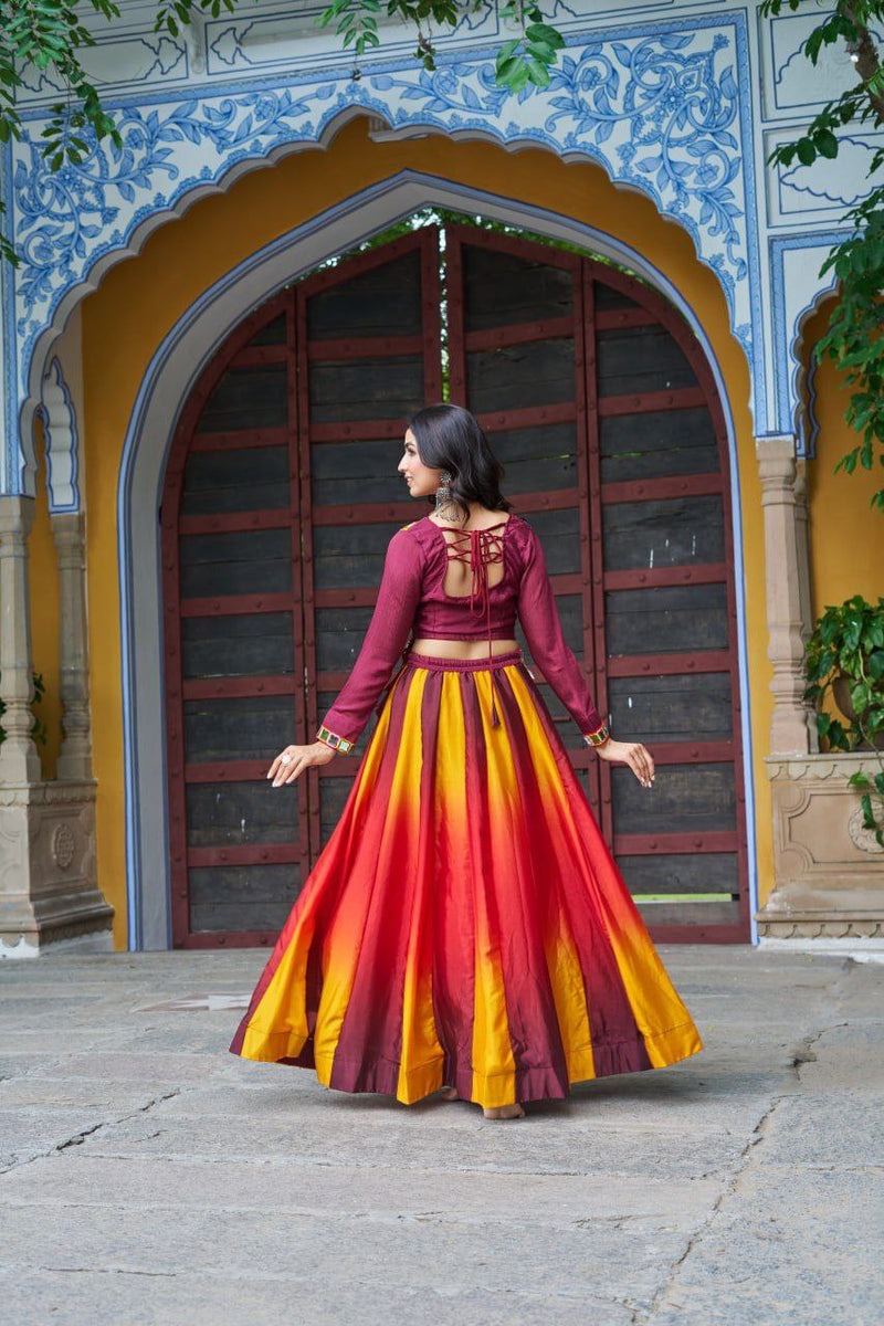 Regal Charm Lehenga – A Royal Touch to Your Celebration Look